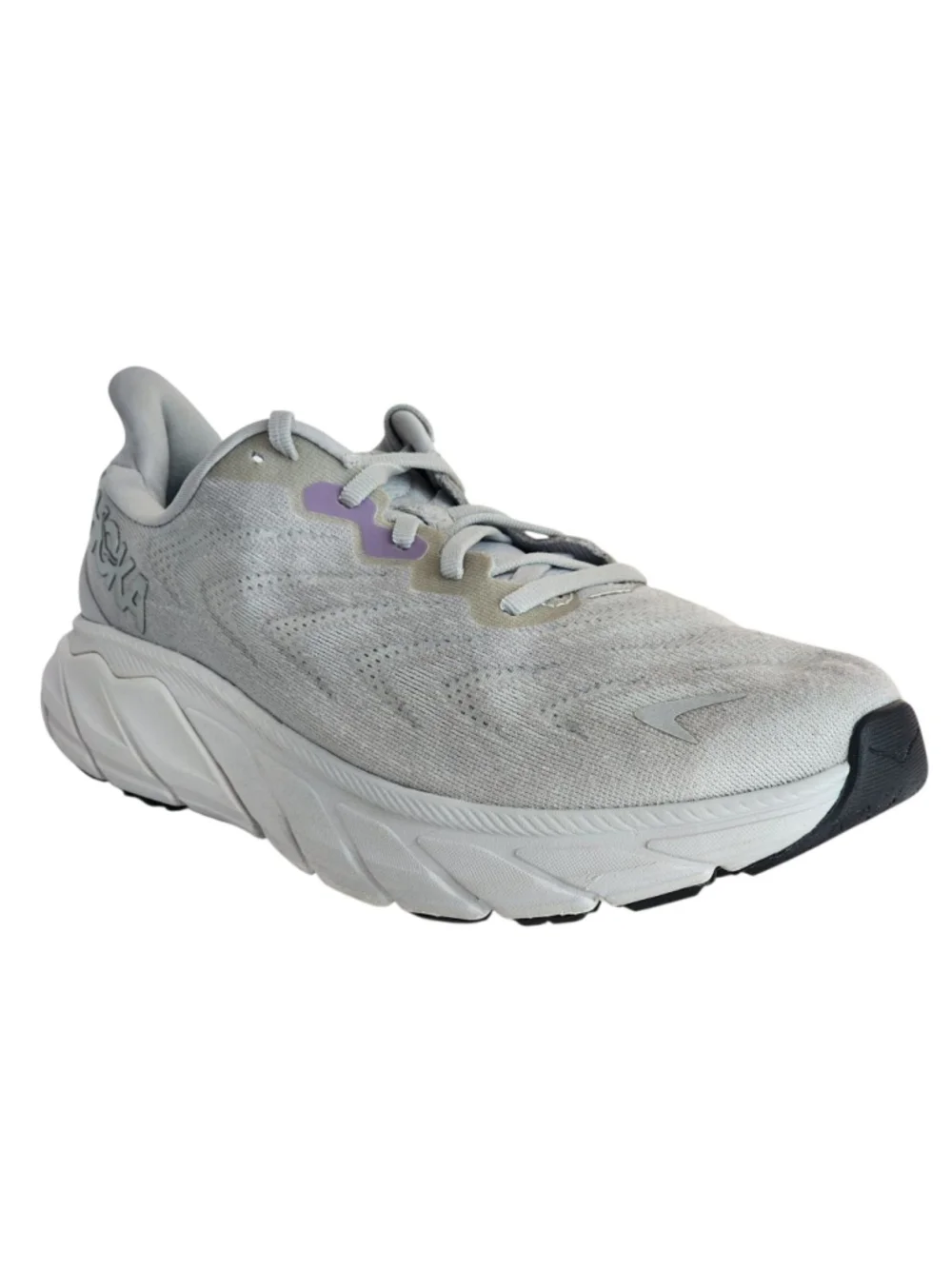 HOKA One One Women's Arahi 6 Athletic‎ Running Shoes Sneakers Light Gray Size 9